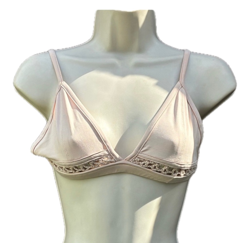 🎉2 for $25🎉 POL pink adjustable bralette with crisscross detailing! NWT - Size S